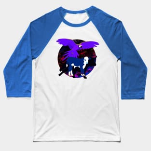 Parrot and Calf Baseball T-Shirt